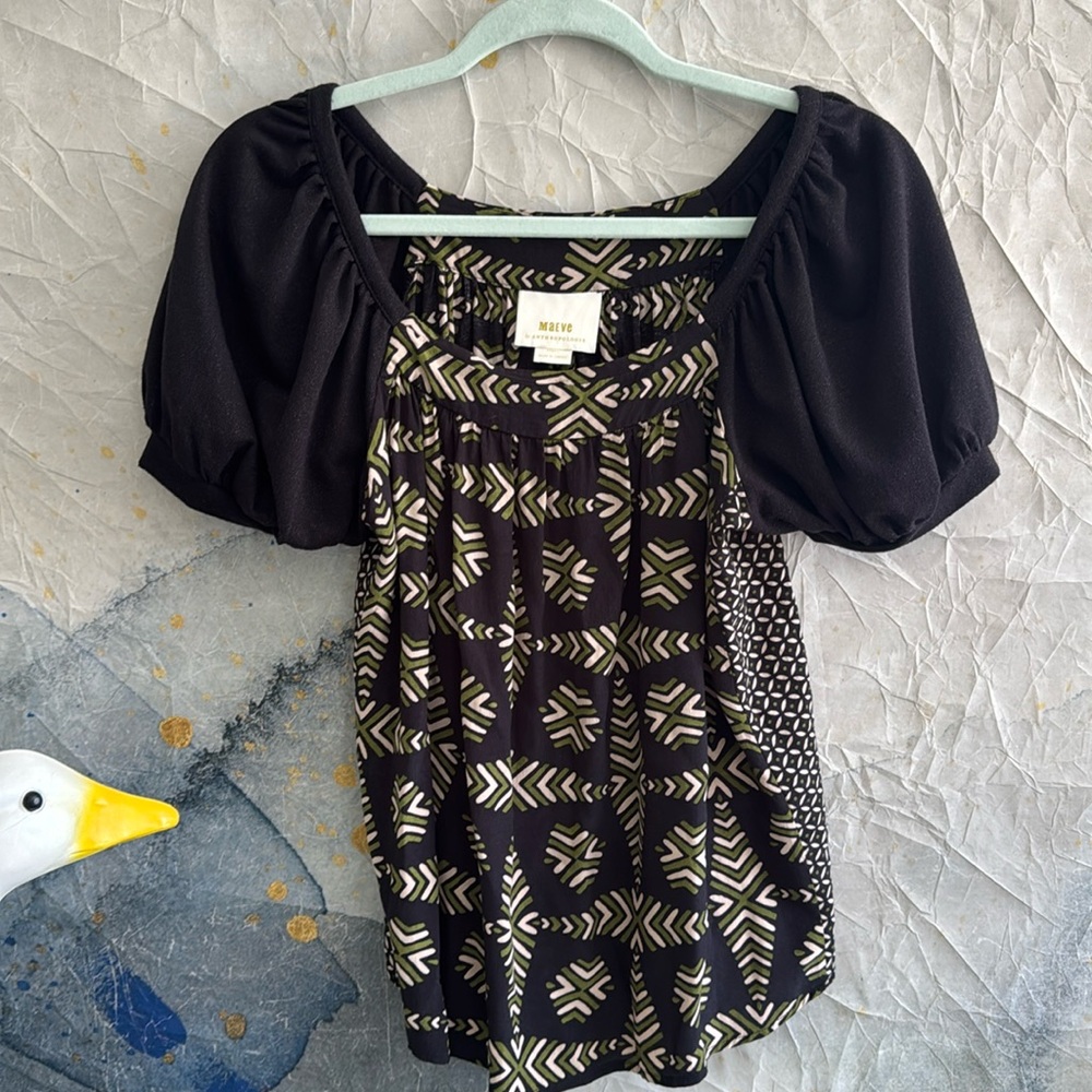 Anthropologie Maeve Catania Top XS